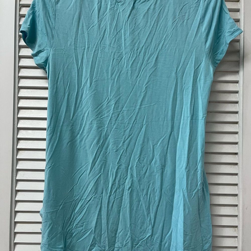 Cupio Teal Short Sleeve Top - Picture 4 of 5